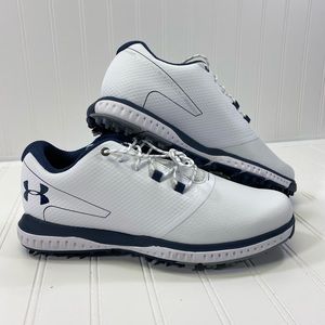 Under Armour Fade RST 2 Golf Shoe White/Navy